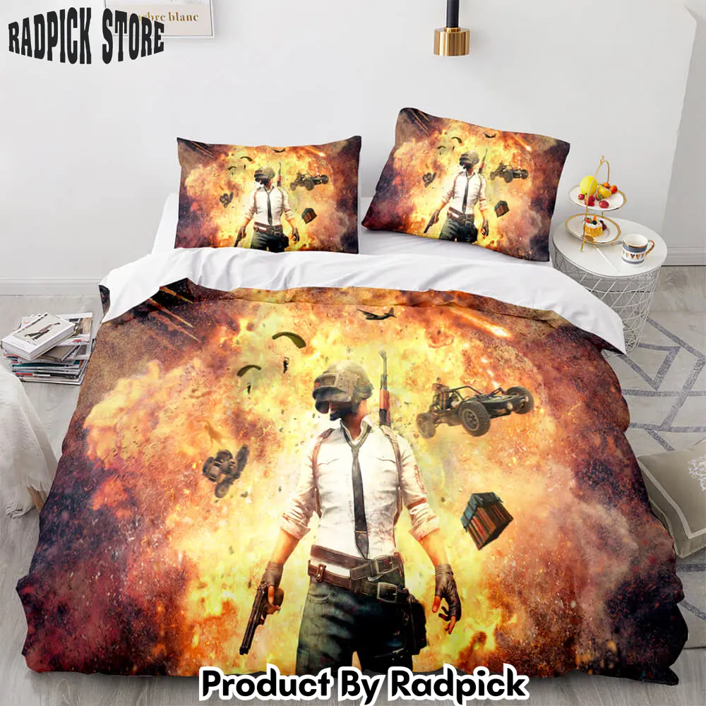 Player unknowns battlegrounds comforter bedding sets duvet covers  rp0420410